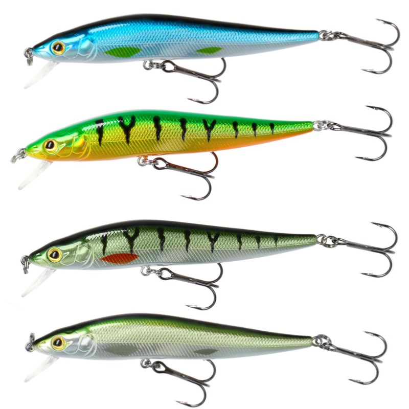 Zestaw Woblerów Mikado Fishhunter Ghost 12cm Mix Kolorów