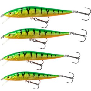 Zestaw Woblerów Mikado Fishhunter Ghost Firetiger Mix Rozmiarów