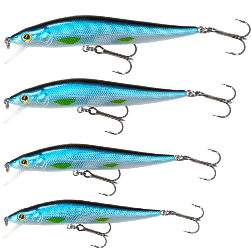 Zestaw Woblerów Mikado Fishhunter Blue Bleak Mix Rozmiarów