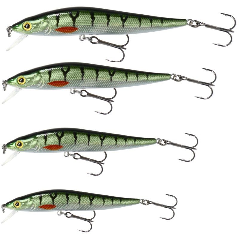 Zestaw Woblerów Mikado Fishhunter Natural Perch Mix Rozmiarów