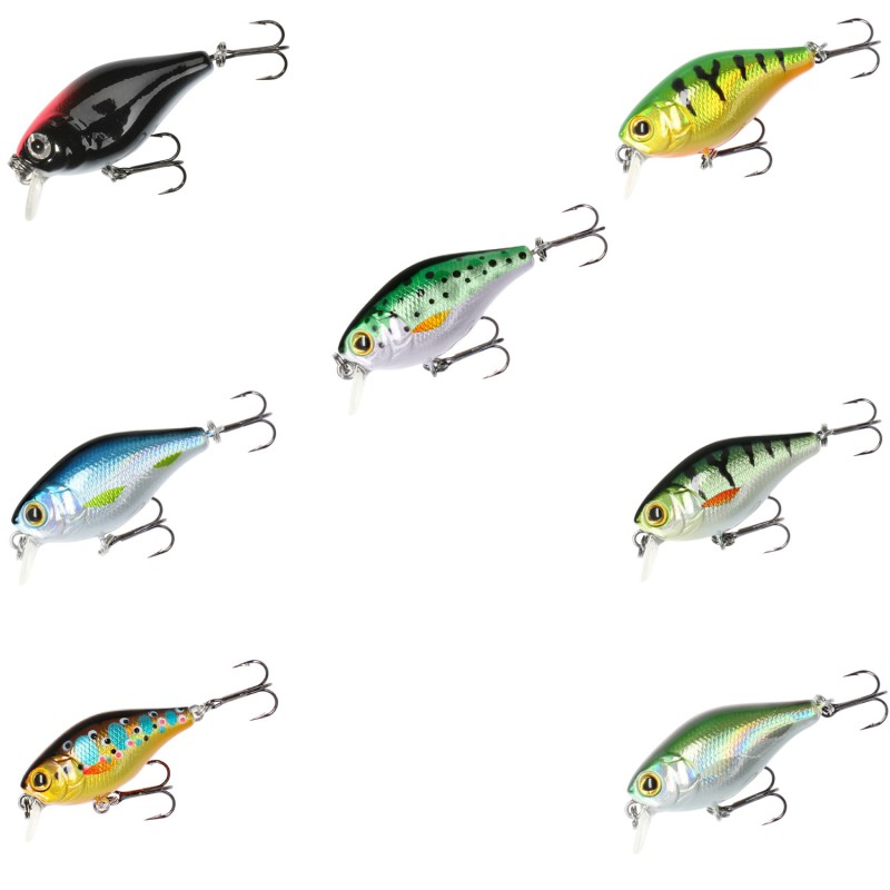 Zestaw Woblerów Mikado FishHunter Bold Head Mix Kolorów