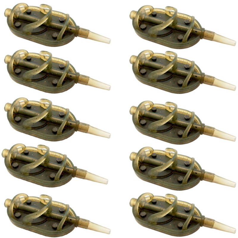 Zestaw 10 Podajników Koszyków Do Method Feeder Arc 40g