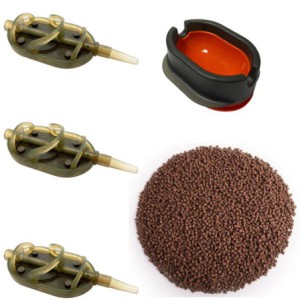 Zestaw Koszyków ARC 30g 40g 50g + Foremka + Pellet Aller 2mm 1kg