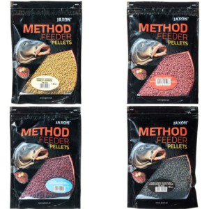 Zestaw Jaxon Pellet Method Feeder 2mm Mix Smaków 4 Sztuki