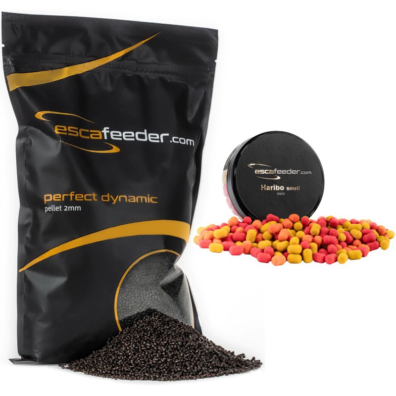 Zestaw Esca Feeder Pellet Perfect Dynamic 2mm Wafters SWEET LEGEND Mini 6mm