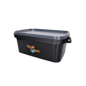 Wiaderko Alebranie 2L + Pellet Zanętowy Aller Aqua 2mm 1kg + Sito Drennan