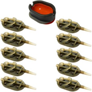 Zestaw 10 Podajników Do Method Feeder Arc 50g + Foremka