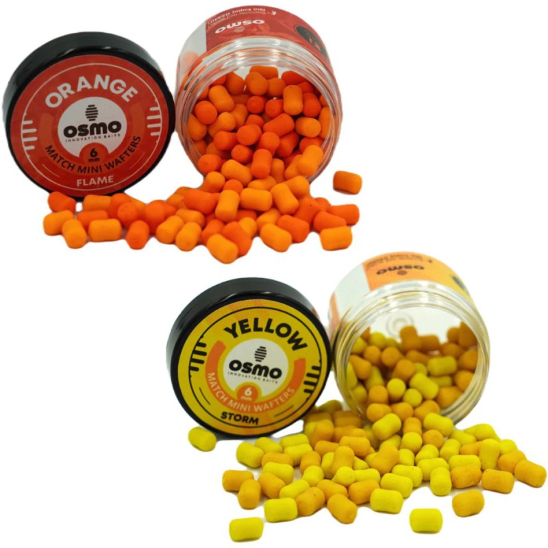Killer Osmo Mini Wafters 6mm Orange Flame + Yellow Storm