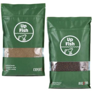 Zestaw Up Fish Pellet Big 2 2,5mm + Method Mix Epxpert 1