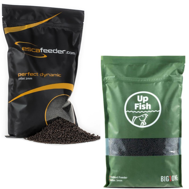 Zestaw Esca Feeder Pellet 2 mm Perfect Dynamic + Up Fish Big 1 3mm