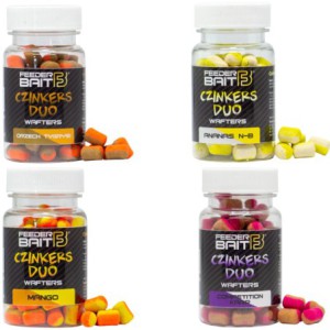 Zestaw Feeder Bait Czinkers DUO Wafters 8mm Mix Smaków 4 Sztuki