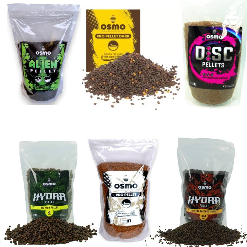 Zestaw Osmo Pellet Killer Hydra 6 Sztuk Mix