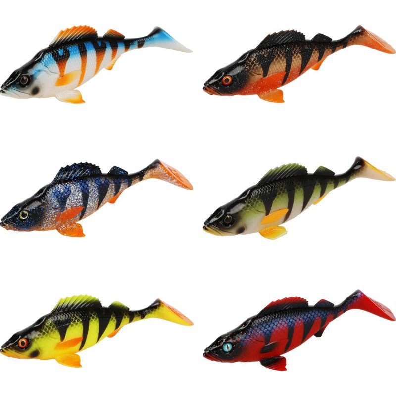 Zestaw Przynęt Gumowych Mikado MFT Perch 16cm x6 Sztuk