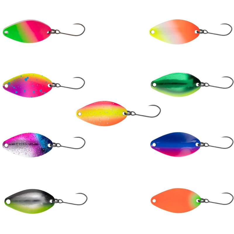 Zestaw Przynęt Wahadłowych Mikado Lazzer Spoon 3,5g 9 Sztuk
