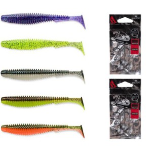 Zestaw Przynęt Fishup U-Shad 4" + Główki Jigowe Mikado Jaws