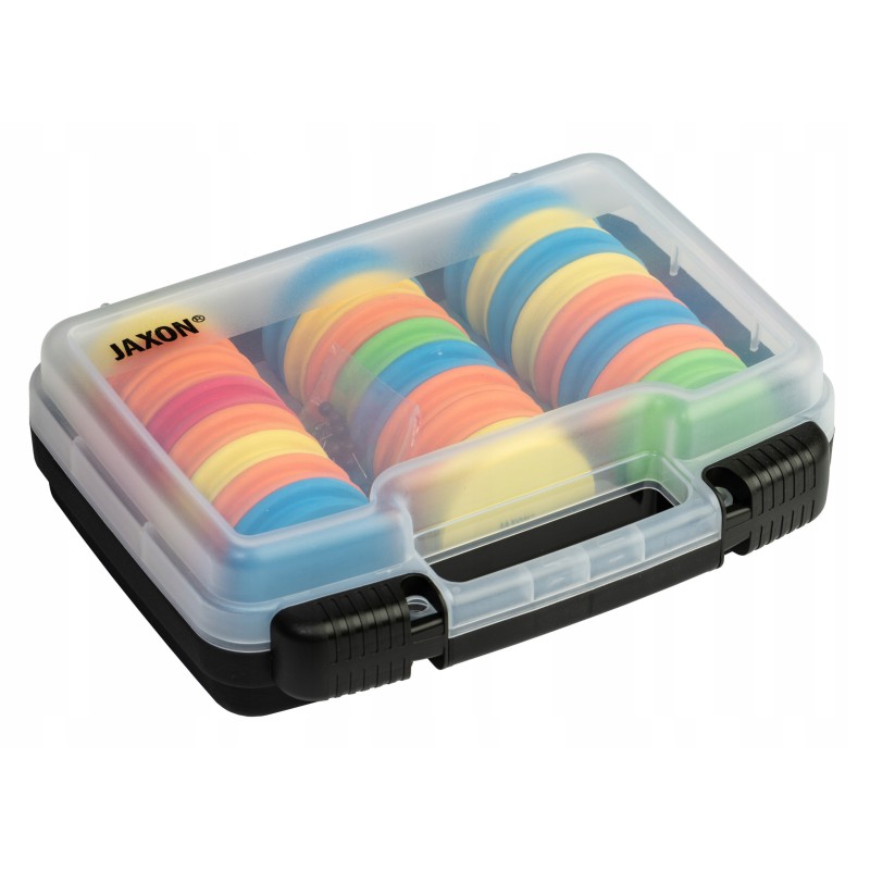 Pudełko ze szpulkami na przypony EVA 24szt. JAXON