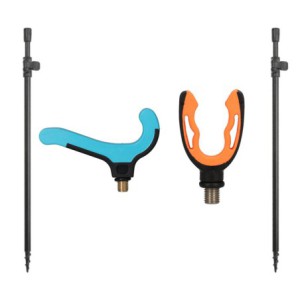 Zestaw Podpórki Teleskopowe Zaciskowe 50/90cm + Nasadki Mikado