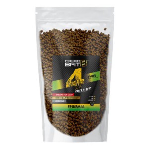 Zestaw Feeder Bait Pellet Method Mix Epidemia CSL Dark