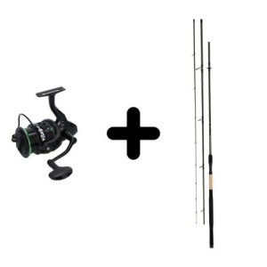 Zestaw Wędka Mikado Katsudo Distance Feeder 120g + Kołowrotek Mikado Toxy MF