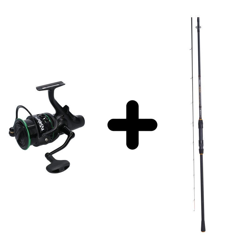 Zestaw Wędka Mikado Katsudo Slim Feeder 90g + Kołowrotek Mikado Toxy FR