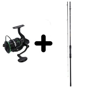 Zestaw Mikado Katsudo Slim Method Feeder 90 g + Kołowrotek Mikado Toxy MF