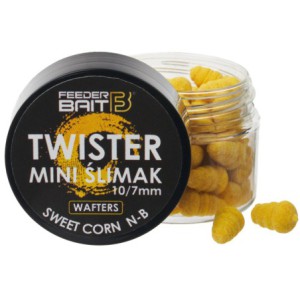 Zestaw Przynęt Feeder Bait Mini Ślimak Twister x5 Sztuk
