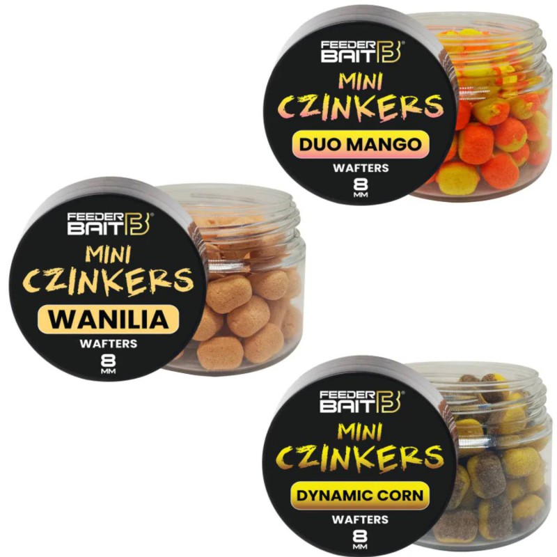 Zestaw FeederBait Mini Czinkers Dynamic Corn Mango Wanilia x3 Sztuki