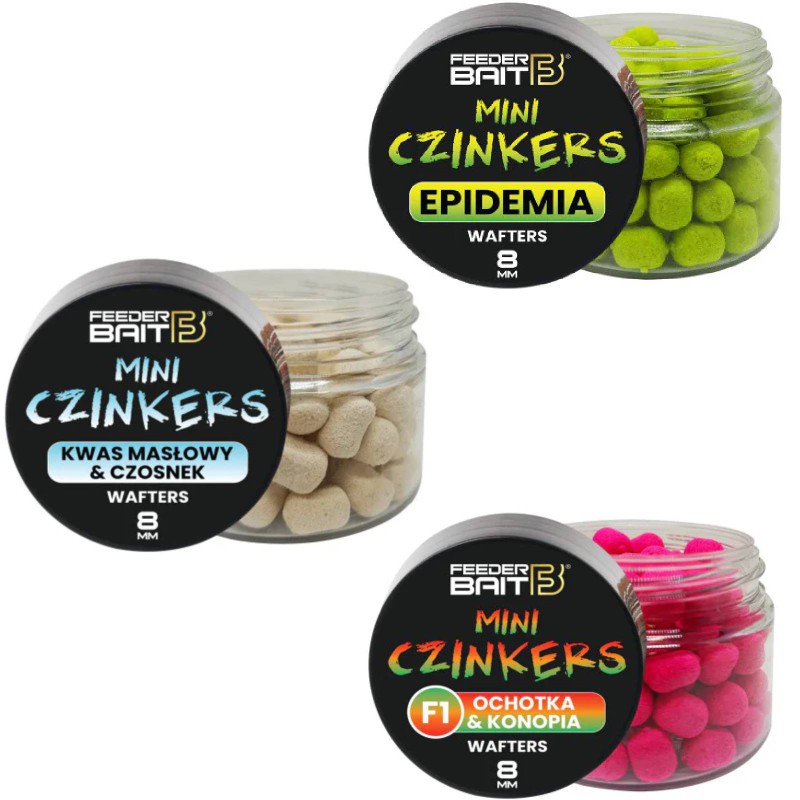 Zestaw Feeder Bait Wafters Mini Czinkers 3 Sztuki