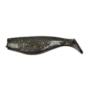 Nikko Sculler Shad 68mm - Dark Brown Gold Flake 5 szt.