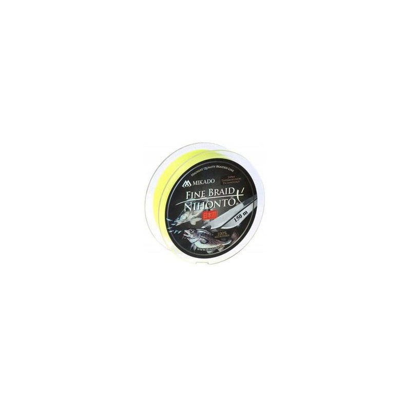 Plecionka Mikado Nihonto Fine Braid Fluo 150m - 0.10mm