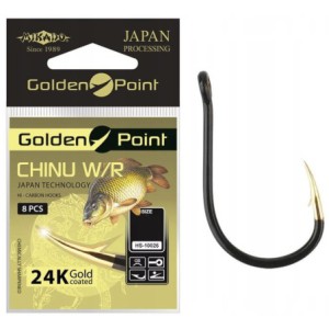 Haczyki Mikado Chinu Golden Point - 12