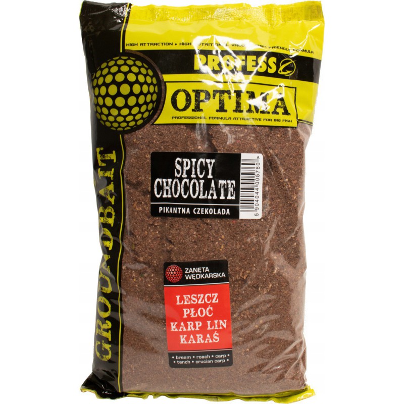 Zanęta Profess Optima 1kg PIKANTNA CZEKOLADA
