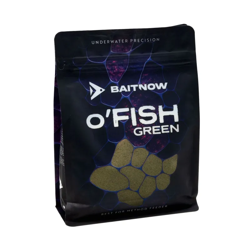 ZANĘTA METHOD FEEDER BAITNOW O'FISH GREEN 800g