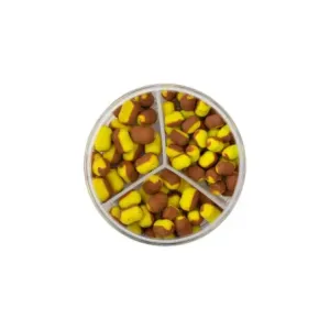 WAFTERS METHOD FEEDER BAITNOW YOLO  YELLOW & BRONZE COARSE&CORN ROZ.6/8/10 24g