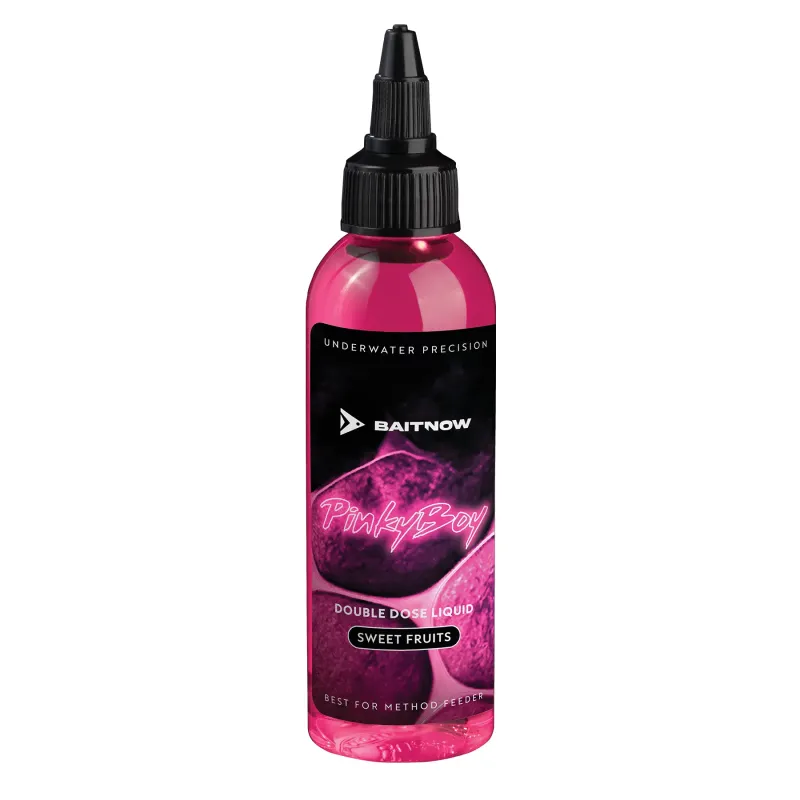 LIQUID METHOD FEEDER BAITNOW DOUBLE DOSE PINKY BOY 100ml