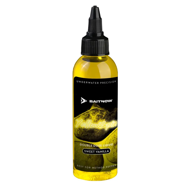 LIQUID METHOD FEEDER BAITNOW DOUBLE DOSE YELLOW SPIN 100ml