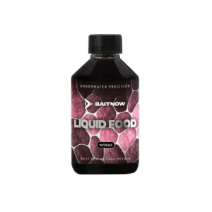 LIQUID METHOD FEEDER BAITNOW LIQUID FOOD WORMS 250ml