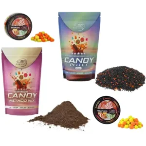 ZEN Pro Fishing CANDY Method Mix + Pellet + Wafters + Wafters Mini