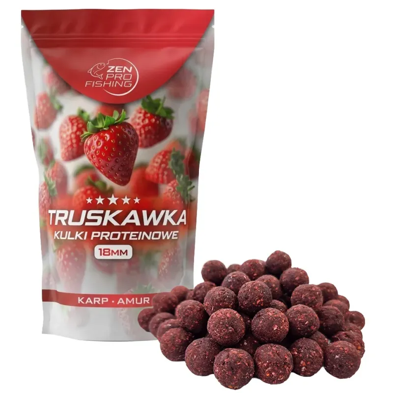 ZEN PRO FISHING KULKI DO NĘCENIA TRUSKAWKA