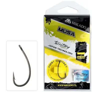 HACZYK MIKADO TERRITORY - MUSA nr 8 - POKRYTY TEFLONEM - 10szt.