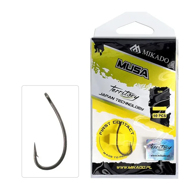 HACZYK MIKADO TERRITORY - MUSA nr 6 - POKRYTY TEFLONEM - 10szt.