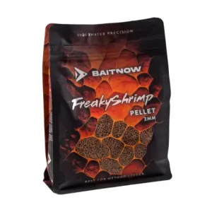 PELLET METHOD FEEDER BAITNOW FREAKY SHRIMP 2MM 800g