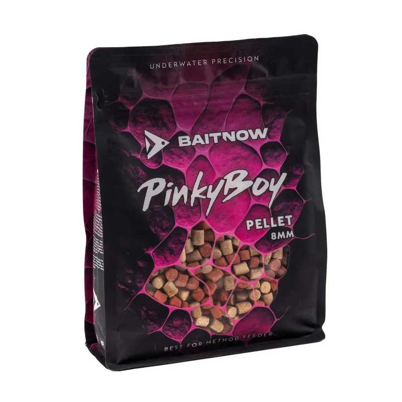 PELLET METHOD FEEDER BAITNOW PINKY BOY 8MM 800g