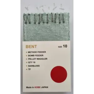 Przypony HAND MADE Esca Feeder Bent bezzadziorowe 10 / 0.23mm - PUSHSTOP