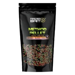Micro Pellet 4mm Tutti Frutti -Green & Black & Red- Feeder Bait