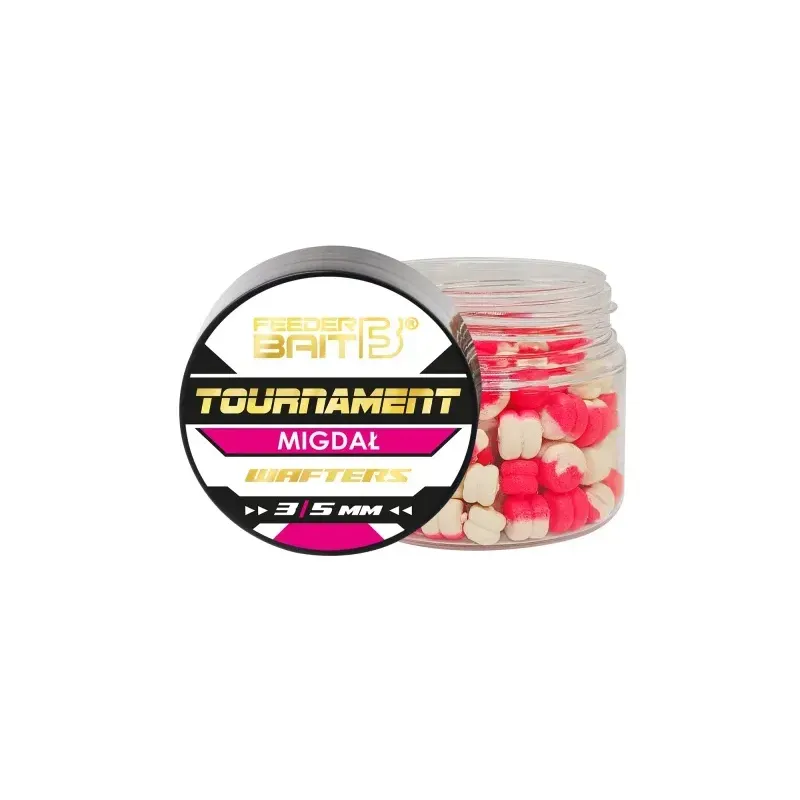 Tournament wafters 3&5 mm - Migdał - Feeder Bait