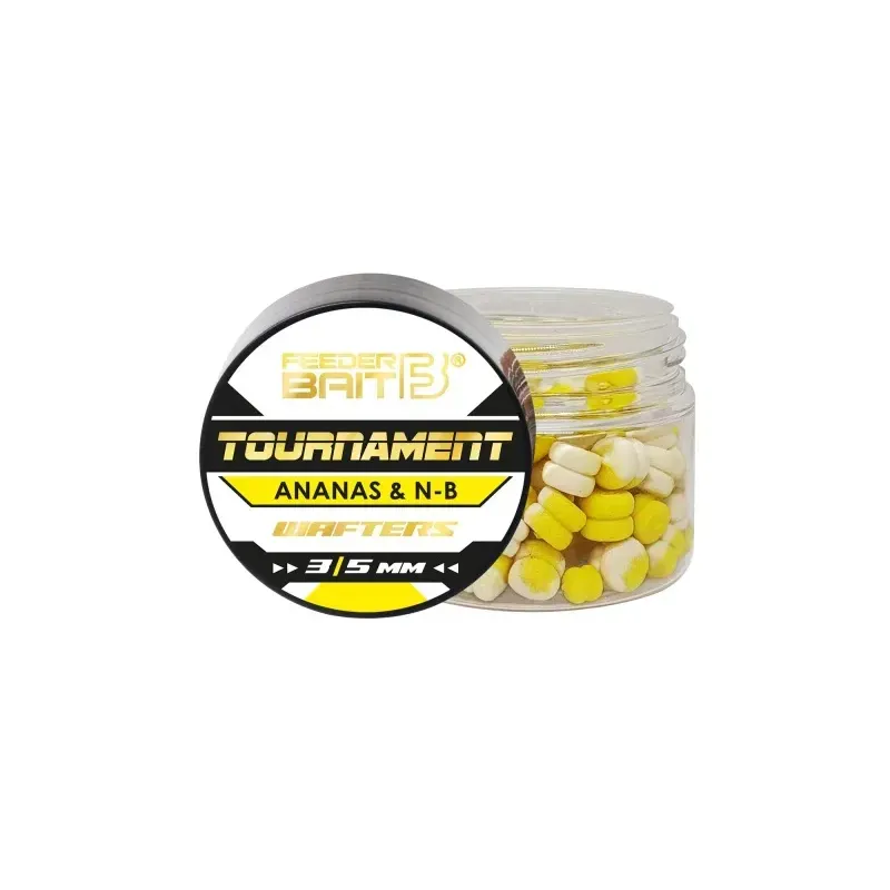Tournament wafters 3&5 mm - Ananas & N-B - Feeder Bait