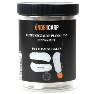 Undercarp Rozpuszczalne Pianki PVA Pływające Słoik 1000ml