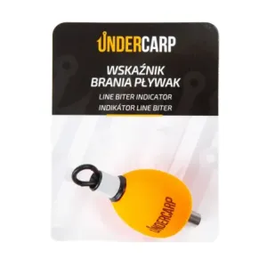 Undercarp Wskaźnik Brania Pływak Line Biter Indicator Pomarańczowy