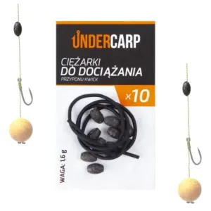 Undercarp Ciężarki do dociążania przyponu Kwick 1,6 g